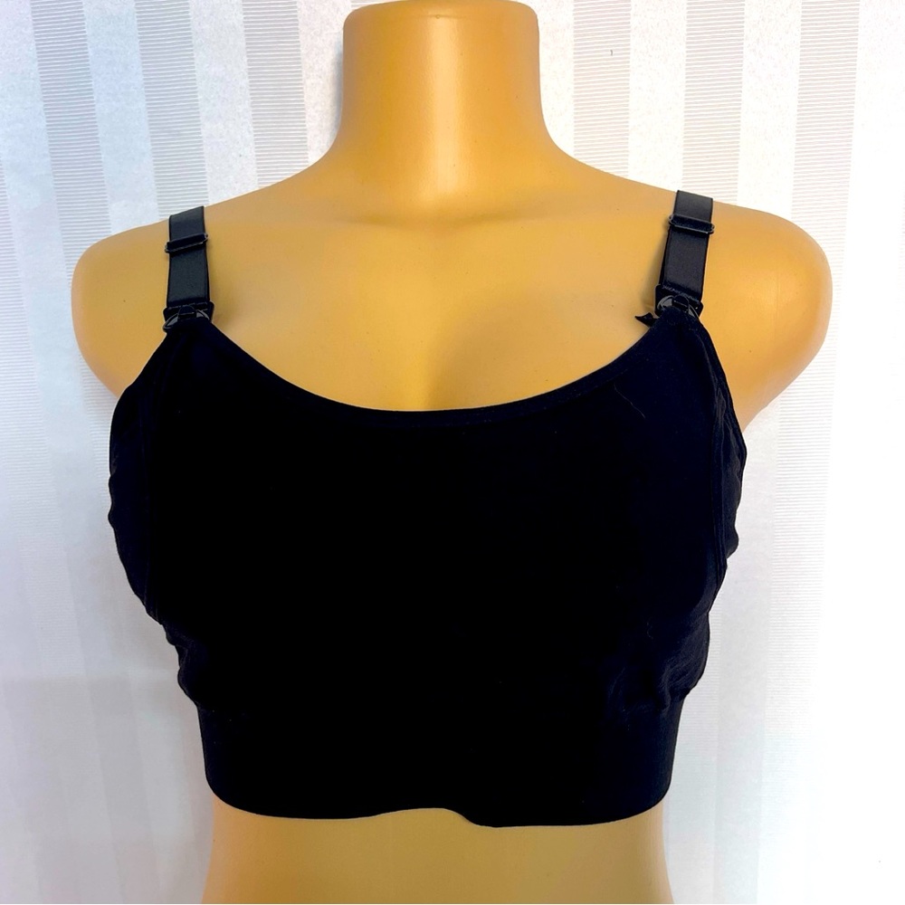 Lupantte Hands Free Pumping Bra Sizes -XLarge -S   BLACK New With Tags!‎